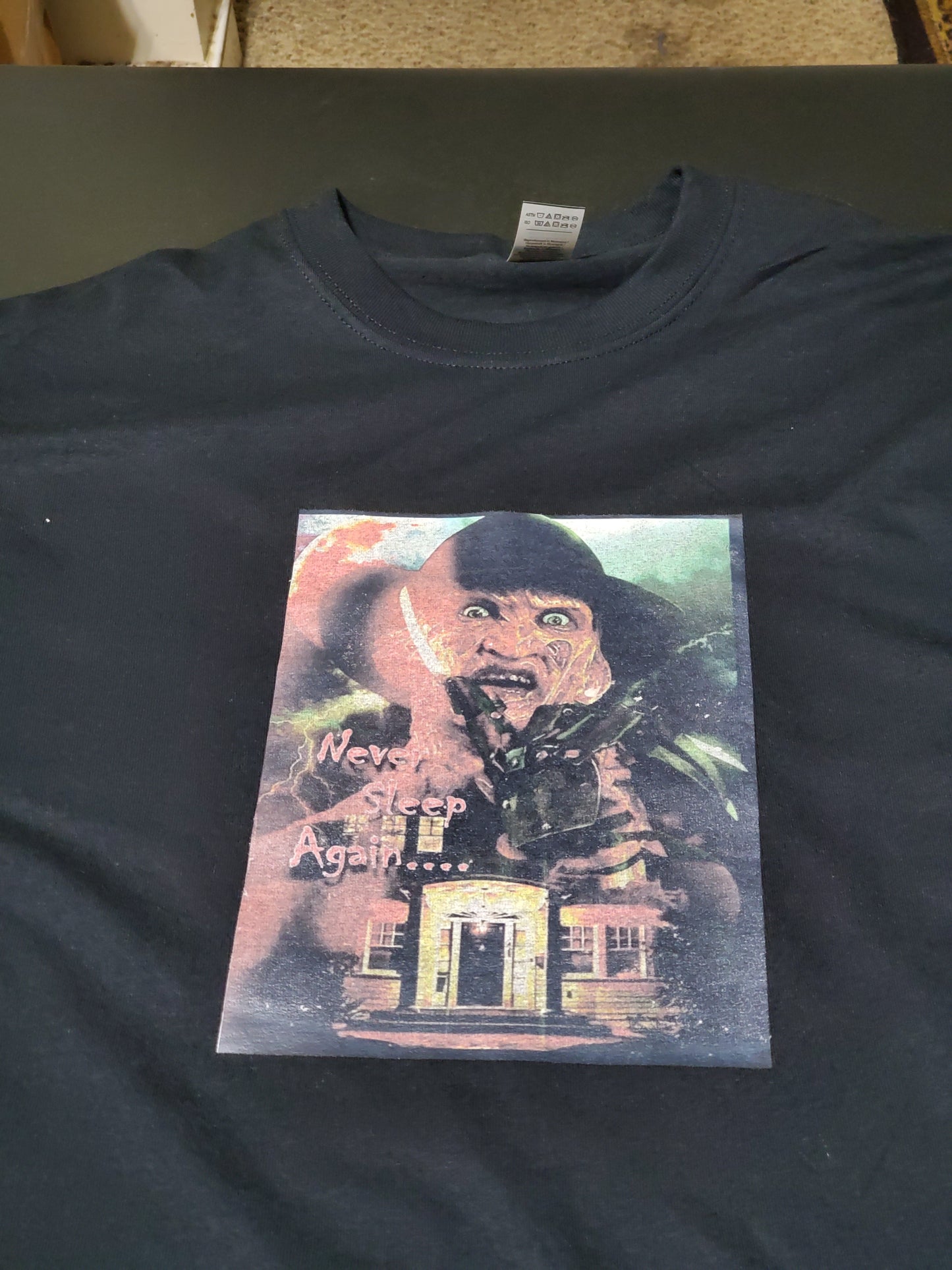 Adult Custom Short Sleeve T-shirt (Two Sided Design)