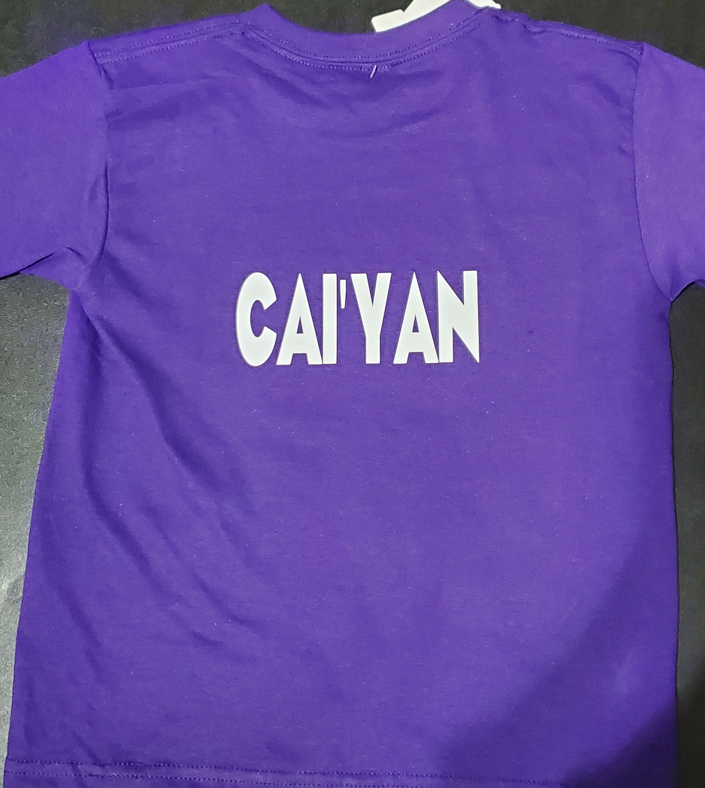 Toddler/Infant Custom Shirt (Two Sided Design)