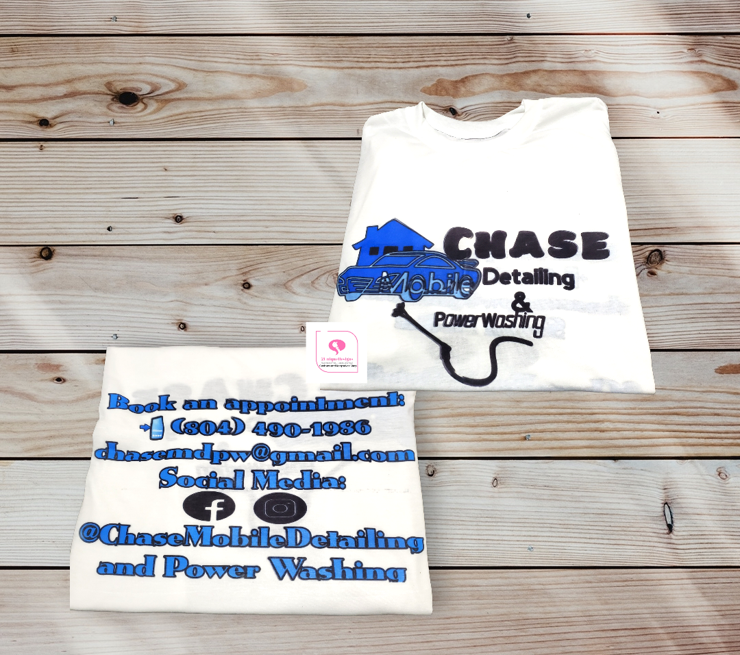 Adult Photo Printed or Ink Dyed Custom T-Shirt