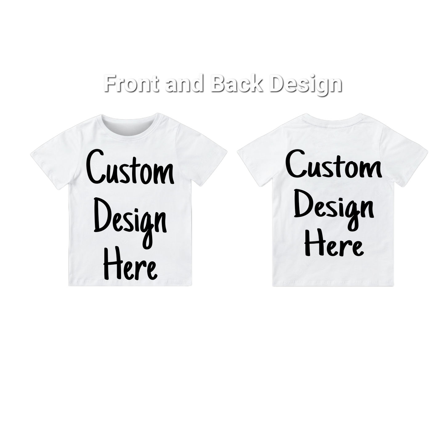 Toddler/Infant Custom Shirt (Two Sided Design)