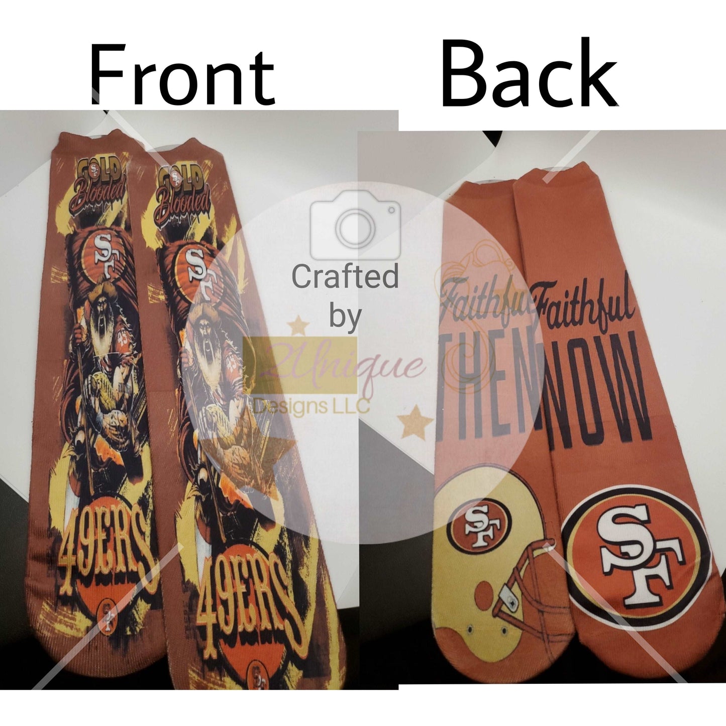 Custom Printed Socks 2UniqueDesigns