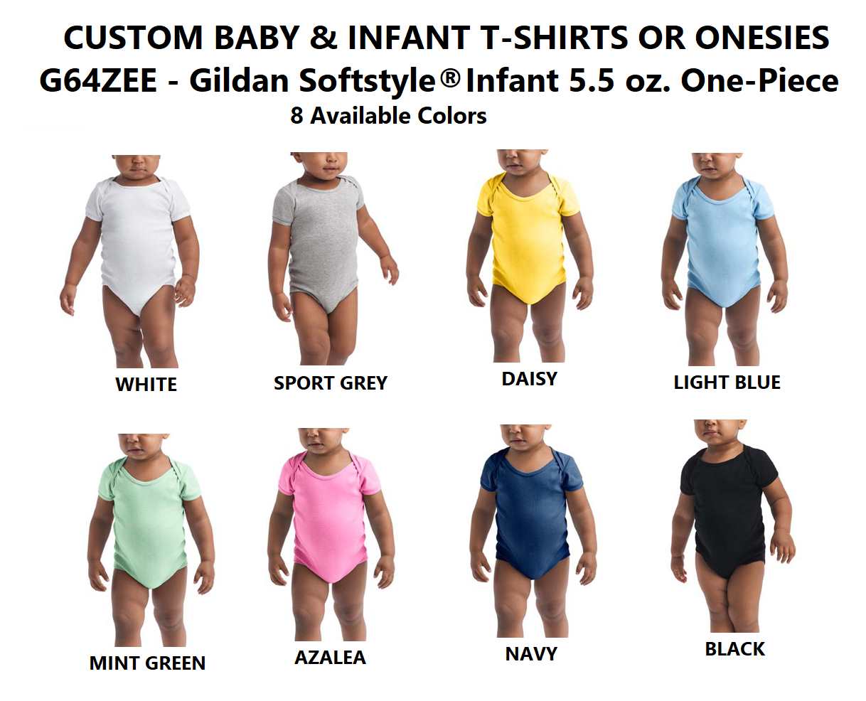 Toddler/Infant Custom Shirt (One Sided Design) 2UniqueDesigns