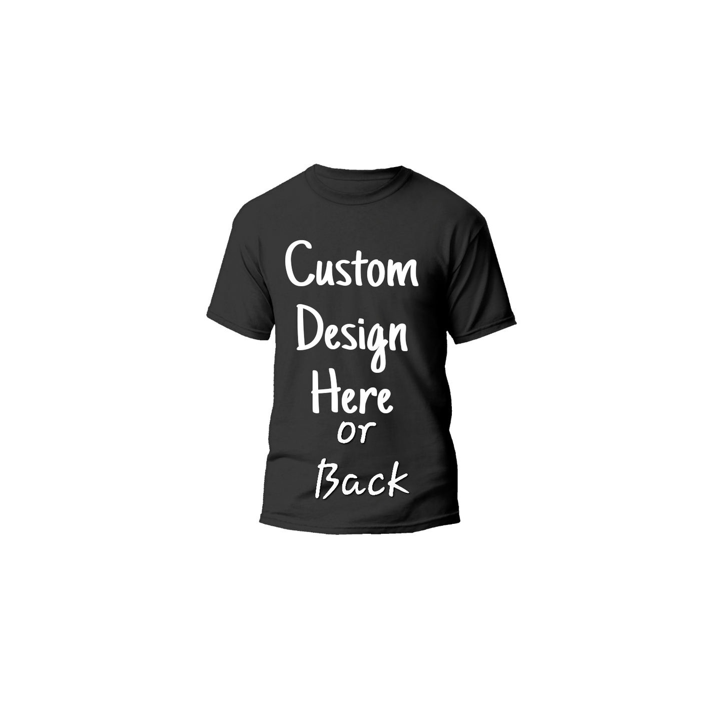 Adult Custom Short Sleeve T-shirt (One Side Design)
