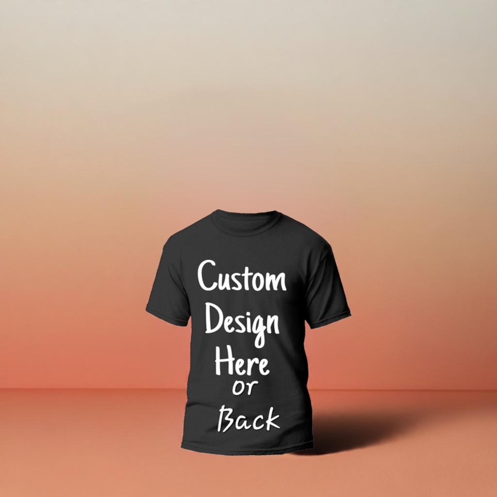 Adult Custom Short Sleeve T-shirt (One Side Design)